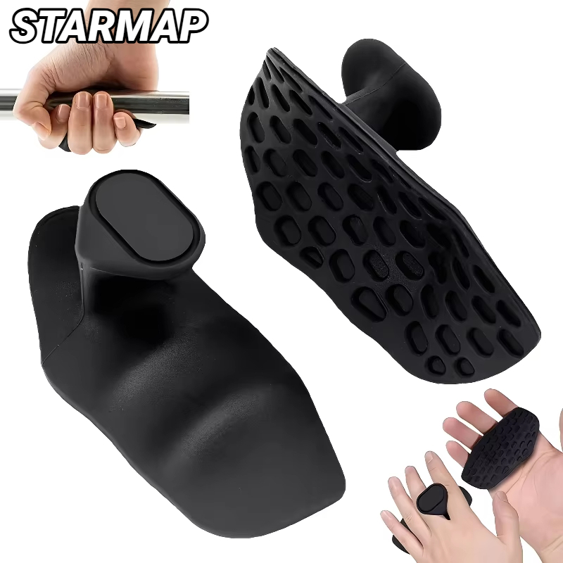 Workout Glove Gym - ถุงมือยกน้ำหนักแบบไม่มีนิ้ว 2 ชิ้น สำหรับออกกำลังกาย ป้องกันมืออย่างยืดหยุ่น เหมาะสำหรับผู้ชาย
