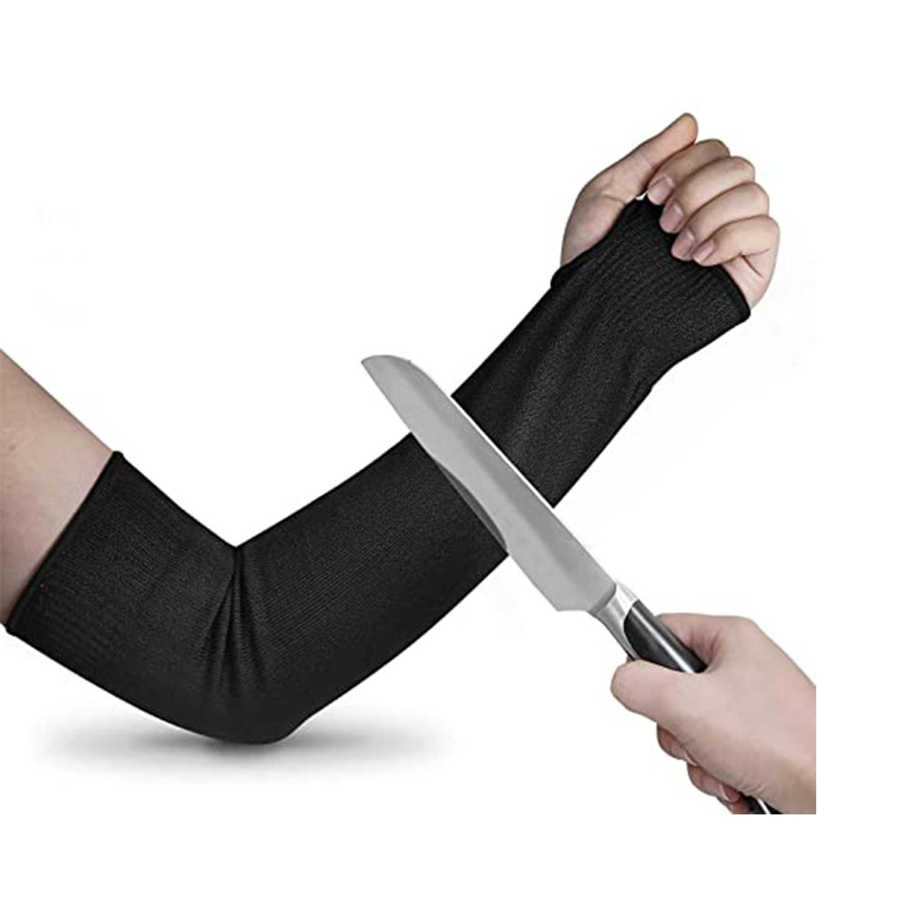 Cut Resistant Glove - ระดับ5 HPPE ทำงานแขนแขนถุงมือความปลอดภัย Anti-Puncture สวนก่อสร้างรถยนต์กระจกแขนป้องกัน