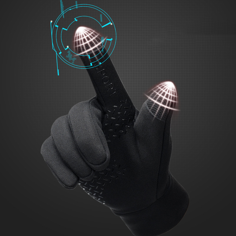 Magic Touch Glove - ถุงมือวิ่งกีฬากลางแจ้งฤดูหนาวแบบขายส่ง ถุงมือหน้าจอสัมผัสอุ่นสำหรับออกกำลังกายฟิตเนสแบบเต็มนิ้วสำหรับผู้ชาย ถุงมือวิเศษ