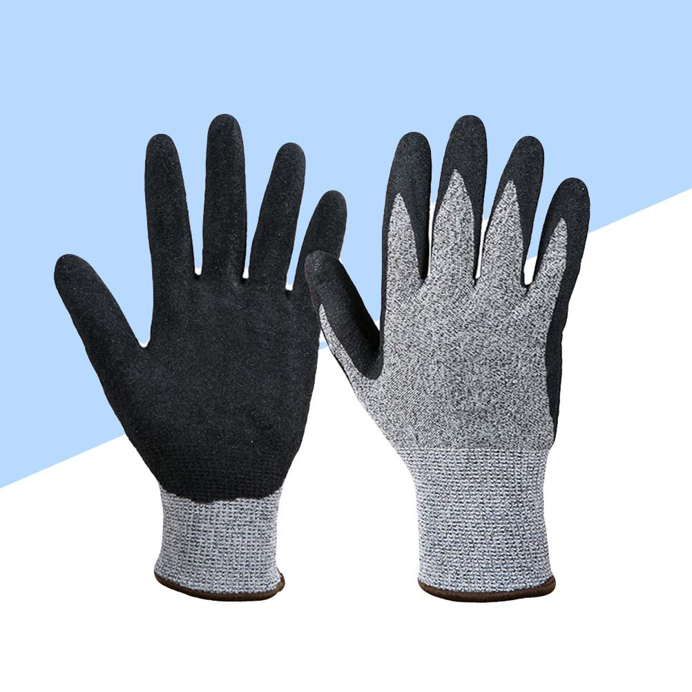 Cut Resistant Glove - ถุงมือกันบาดระดับ 5 1 คู่ ถุงมือป้องกันสำหรับงานสวน แกะสลักไม้