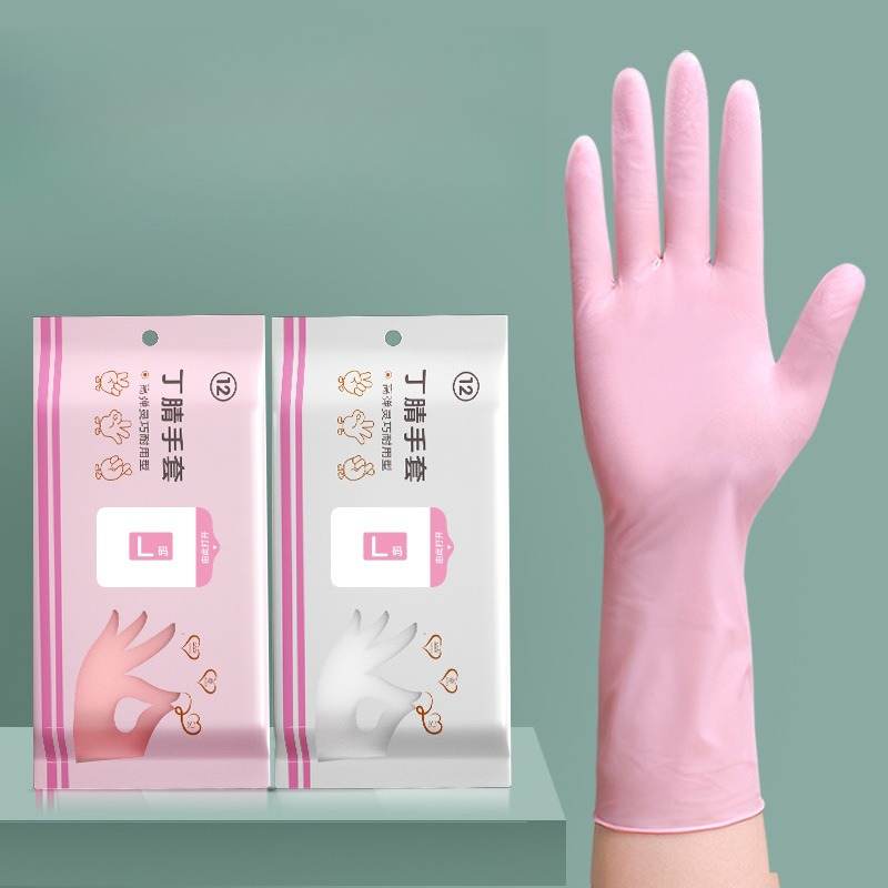 ถุงมือล้างจานแบบใช้แล้วทิ้ง ทน - Dish Glove Rubber บทวิจารณ์และราคา