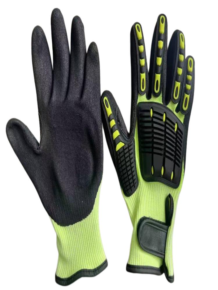 ถุงมือทำงานนิรภัยป้องกันการบาด - Work Glove Impact บทวิจารณ์และราคา