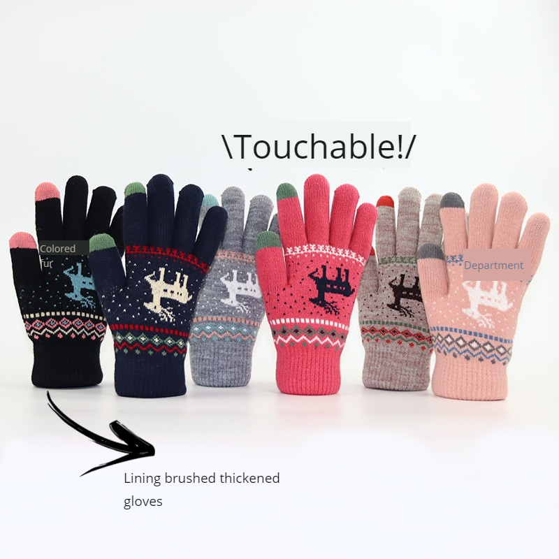 ถุงมือกันหนาวแบบหนาสำหรับฤดูใบ - Wool Glove Lined บทวิจารณ์และราคา