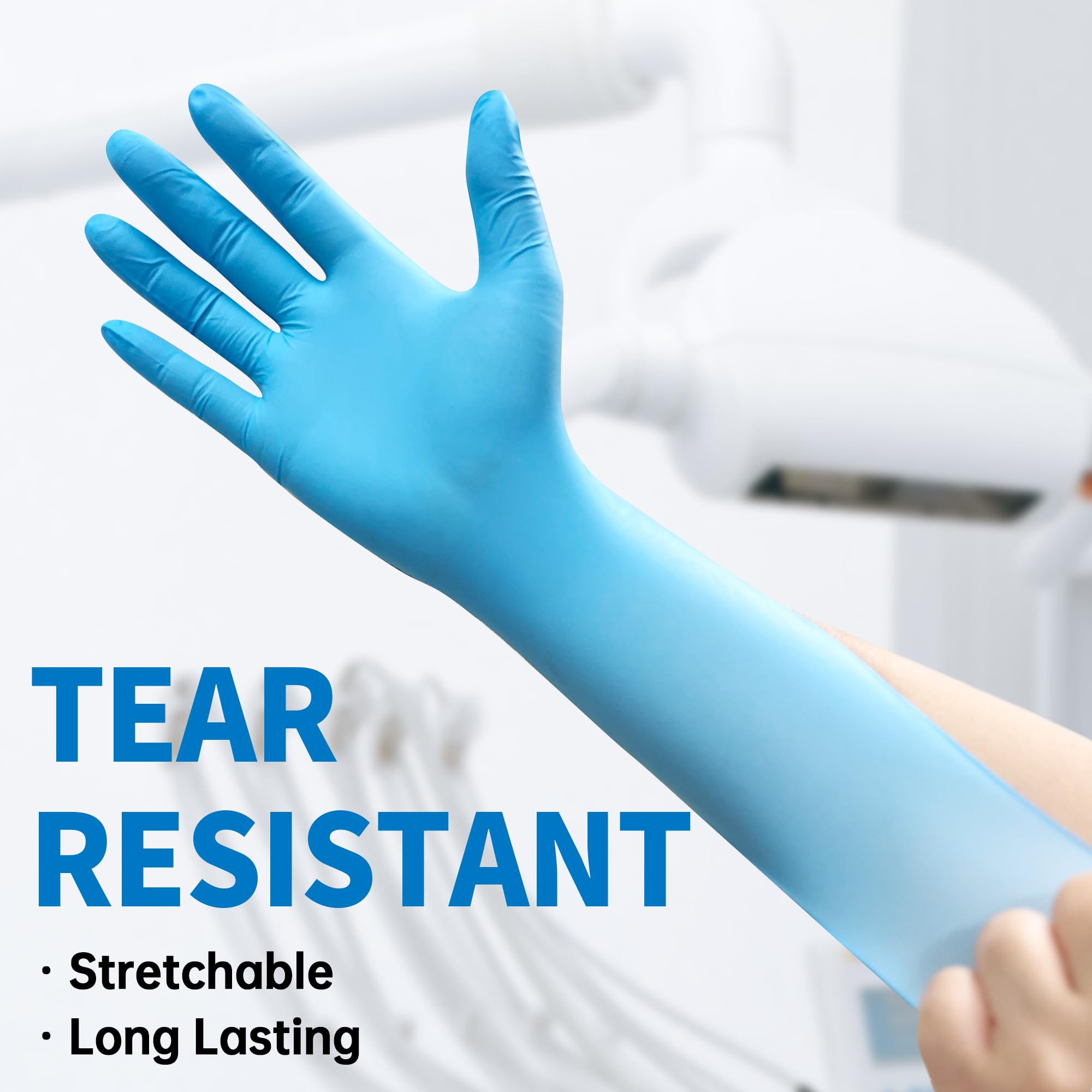 ถุงมือตรวจโรคแบบใช้แล้วทิ้งไนไ - Exam Glove Nitrile บทวิจารณ์และราคา