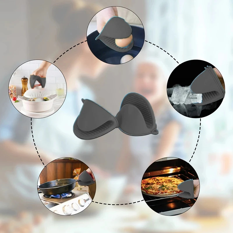 ถุงมือกันความร้อนซิลิโคนขนาดเล - Oven Mitt Silicone บทวิจารณ์และราคา