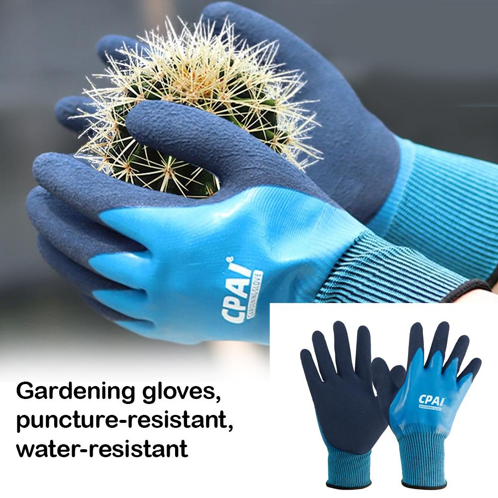ถุงมือทำสวนกันน้ำกันแทง สำหรับ - Gardening Glove Waterproof บทวิจารณ์และราคา