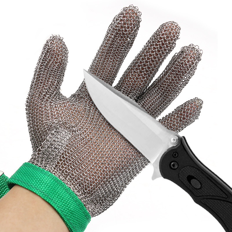 1PCS ถุงมือสแตนเลสตัดถุงมือทน  - Cut Resistant Glove บทวิจารณ์และราคา