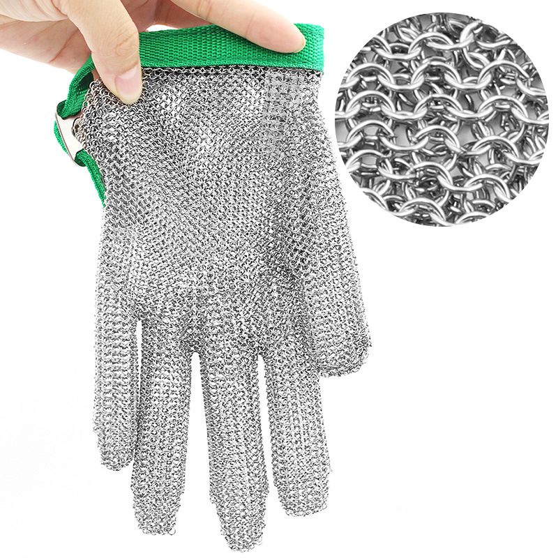 1PCS ถุงมือสแตนเลสตัดถุงมือทน  - Cut Resistant Glove บทวิจารณ์และราคา