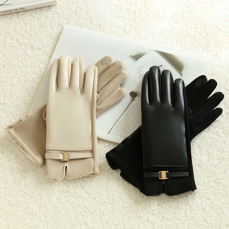 ถุงมือ 1 คู่สำหรับผู้หญิงในฤดู - Leather Driving Glove บทวิจารณ์และราคา