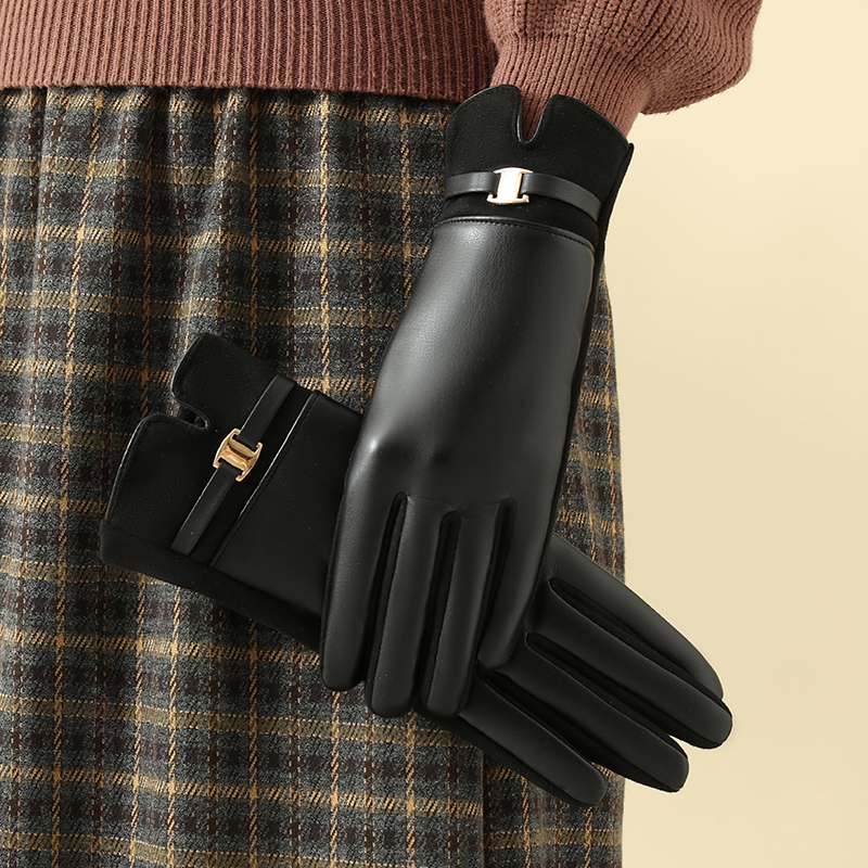 ถุงมือ 1 คู่สำหรับผู้หญิงในฤดู - Leather Driving Glove บทวิจารณ์และราคา