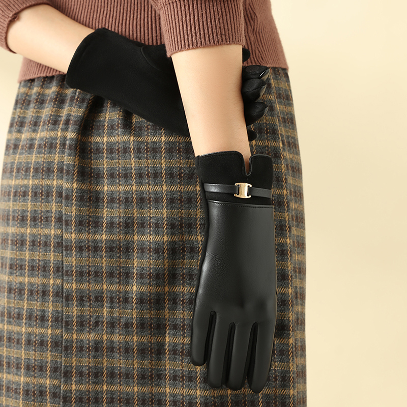 ถุงมือ 1 คู่สำหรับผู้หญิงในฤดู - Leather Driving Glove บทวิจารณ์และราคา