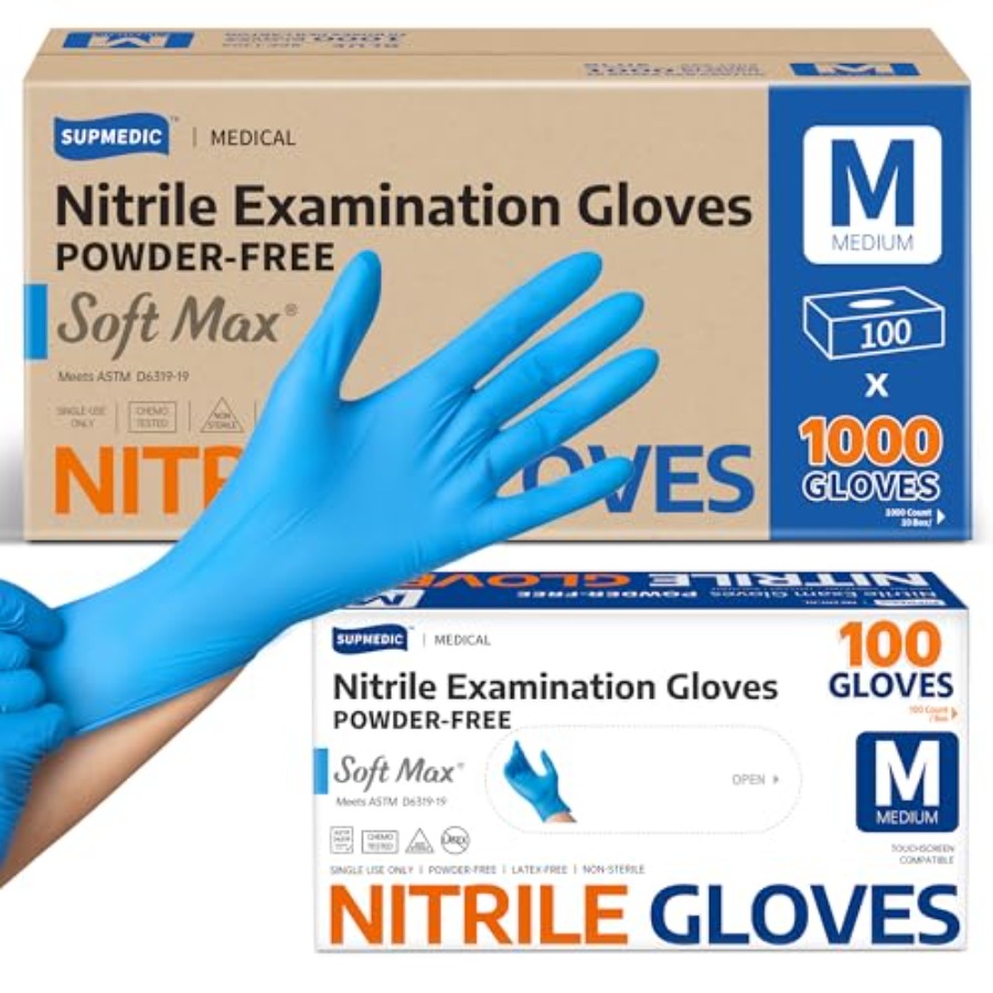 เมดิคอล ซอฟท์ แม็กซ์ ™   ถุงมื - Exam Glove Nitrile บทวิจารณ์และราคา