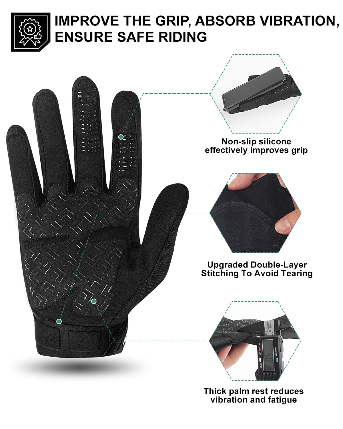 ถุงมือวิ่งกีฬากลางแจ้ง ถุงมือห - Magic Touch Glove บทวิจารณ์และราคา