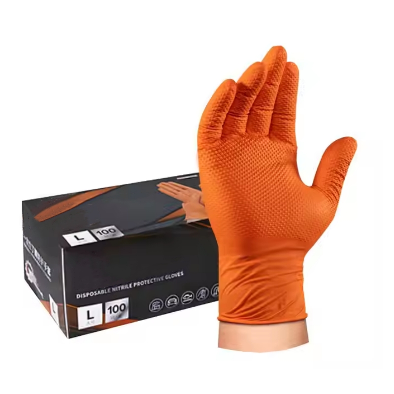 8mil Heavy Duty อุตสาหกรรมถุงม - Nitrile Mechanic Glove บทวิจารณ์และราคา
