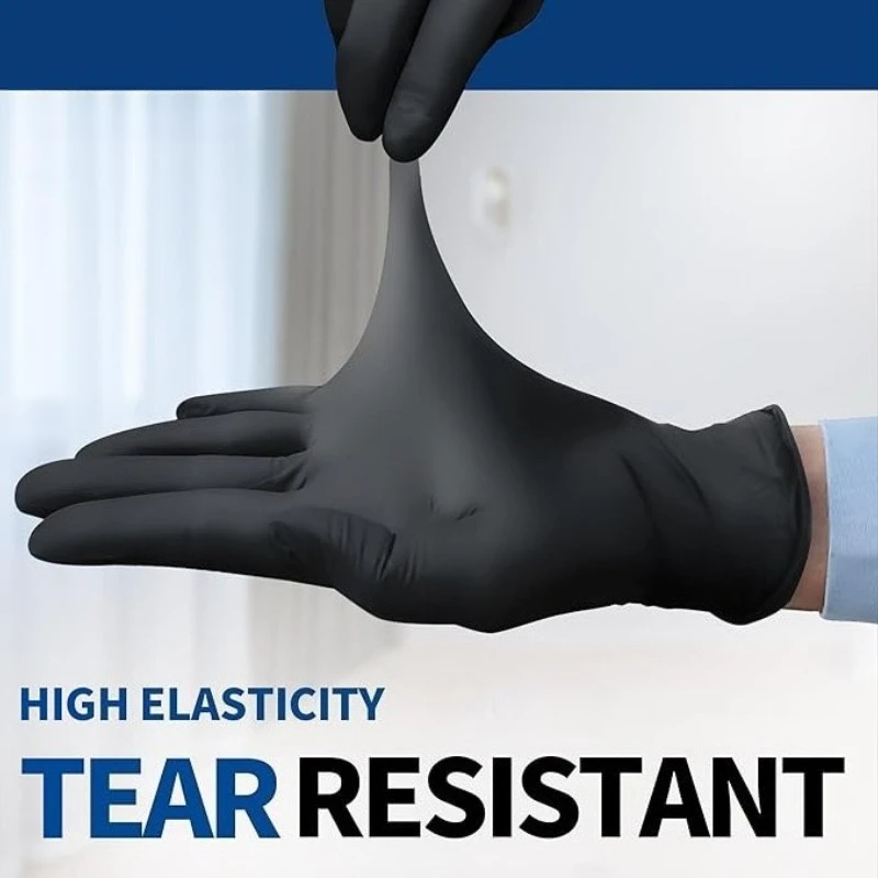 ถุงมือไนไตรล์แบบใช้แล้วทิ้ง 10 - Exam Glove Nitrile บทวิจารณ์และราคา