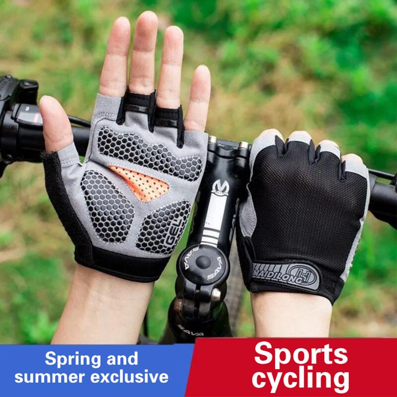 ถุงมือปั่นจักรยานแบบครึ่งนิ้ว  - Fingerless Glove Knit บทวิจารณ์และราคา