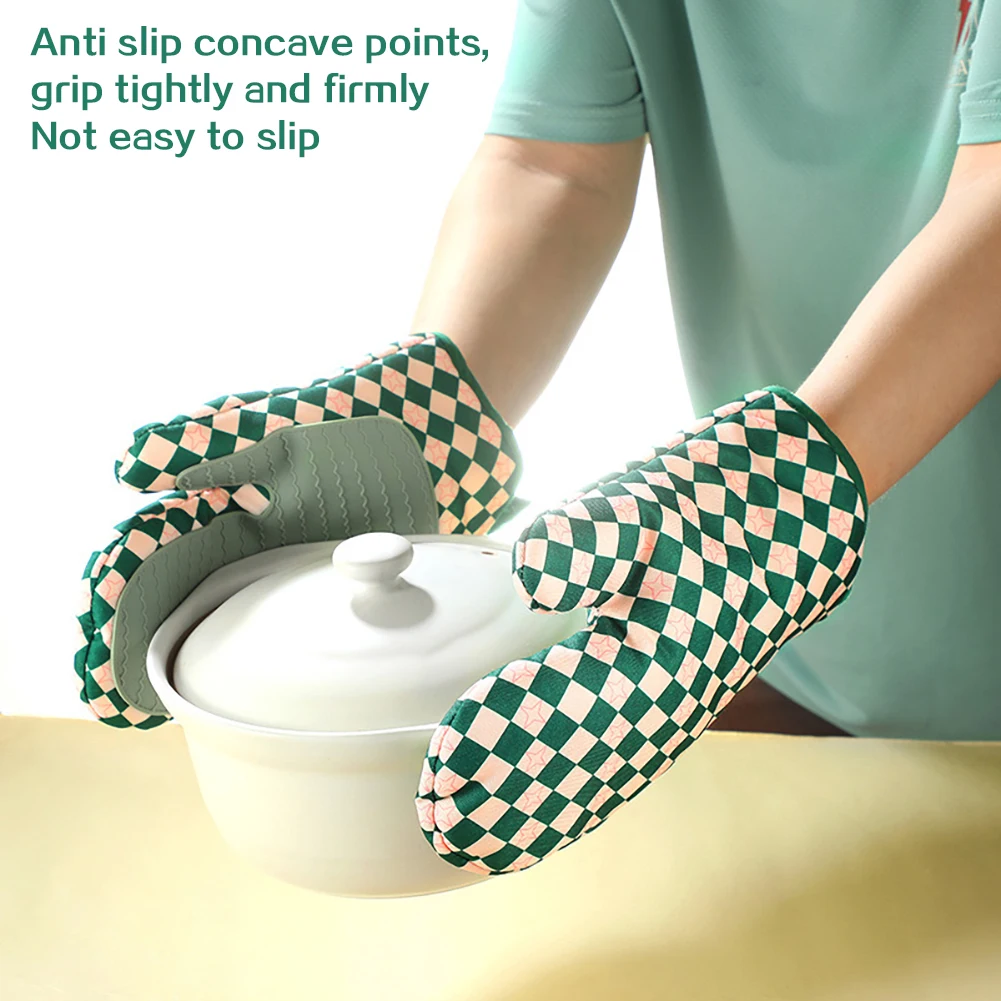 ถุงมือซิลิโคนสำหรับเตาอบ ทนควา - Oven Mitt Silicone บทวิจารณ์และราคา
