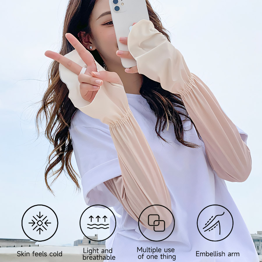 ขับรถ Fingerless Sun แขนแขนปรั - Fingerless Glove Knit บทวิจารณ์และราคา