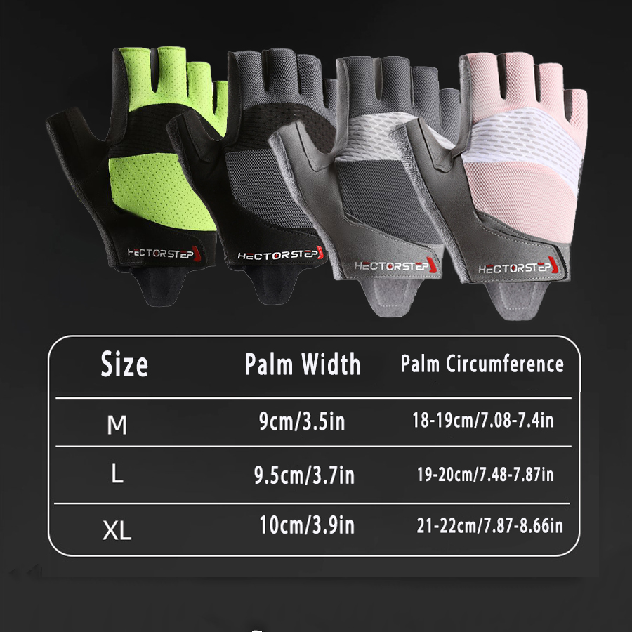 ถุงมือปั่นจักรยานแบบครึ่งนิ้วส - Workout Glove Gym บทวิจารณ์และราคา