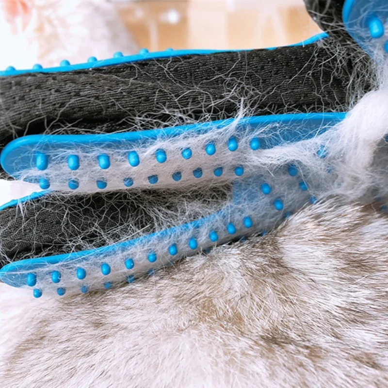 สัตว์เลี้ยงผมลบถุงมือยาง Cat G - Rubber Glove Cleaning บทวิจารณ์และราคา
