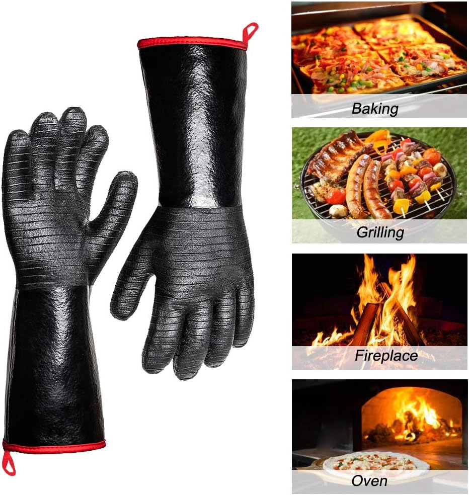 ถุงมือกันความร้อนสูงสำหรับย่าง - Heat Resistant Glove บทวิจารณ์และราคา