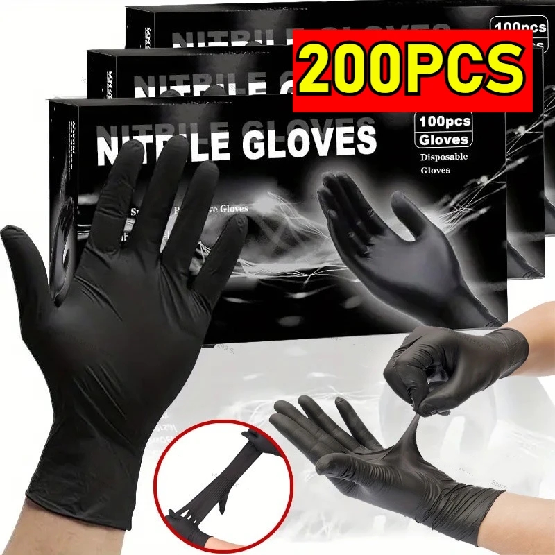 ถุงมือไนไตรล์กันน้ำแบบใช้แล้วท - Latex Disposable Glove บทวิจารณ์และราคา