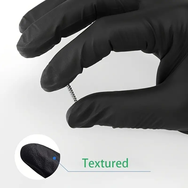 ถุงมือไนไตรล์กันน้ำแบบใช้แล้วท - Latex Disposable Glove บทวิจารณ์และราคา