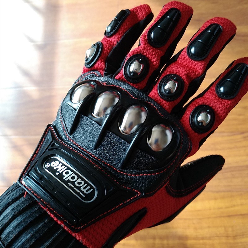 Brass Knuckles รถจักรยานยนต์ M - Motorcycle Glove Knuckle บทวิจารณ์และราคา