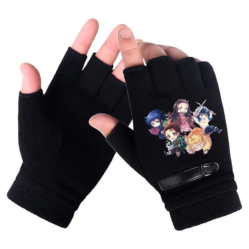 ถุงมืออนิเมะดาบพิฆาตอสูร แบบคร - Fingerless Glove Knit บทวิจารณ์และราคา