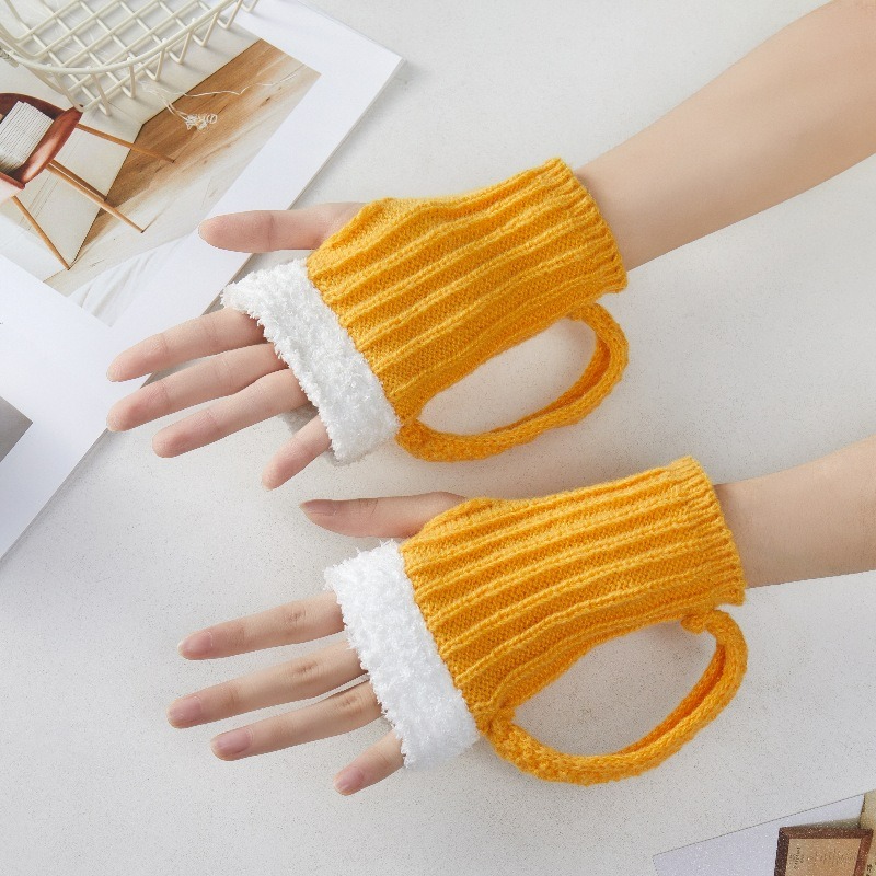 ถุงมือกันหนาวแบบมีสีสัน 1 คู่  - Winter Glove Insulated บทวิจารณ์และราคา