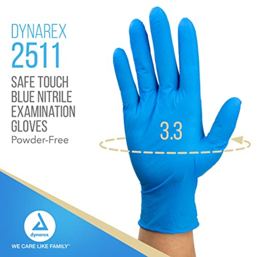 ถุงมือไนไตรล์แบบใช้แล้วทิ้ง Sa - Exam Glove Nitrile บทวิจารณ์และราคา