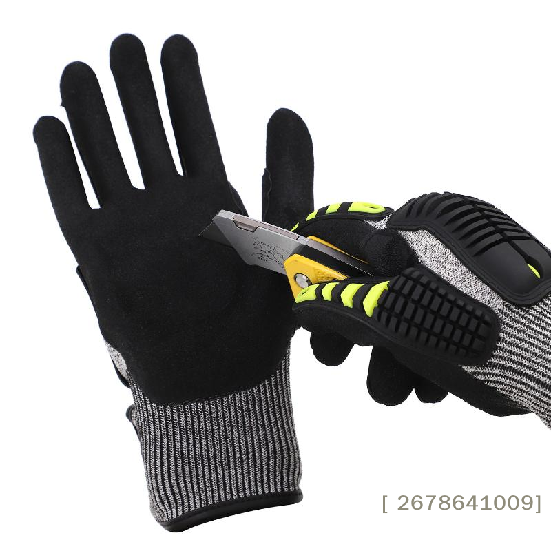 ⚑ ถุงมือทำงานป้องกันการบาด ป้อ - Work Glove Impact บทวิจารณ์และราคา