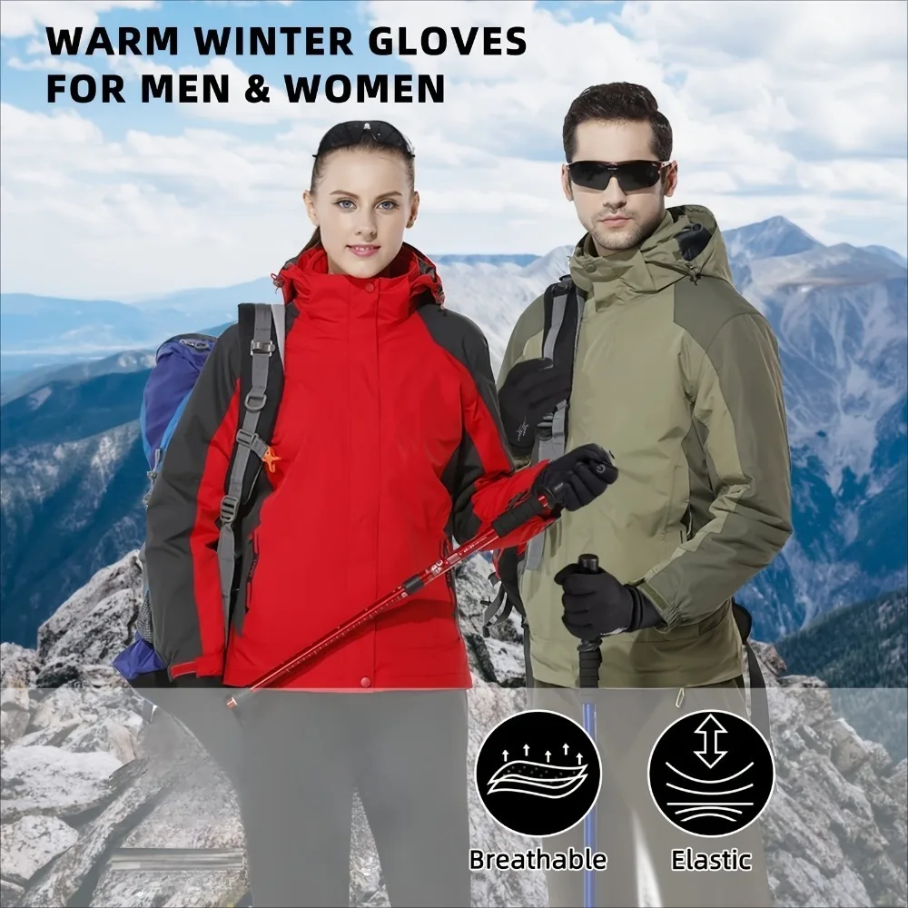 ถุงมือกันหนาวแบบ unisex  บุฉนว - Winter Glove Insulated บทวิจารณ์และราคา