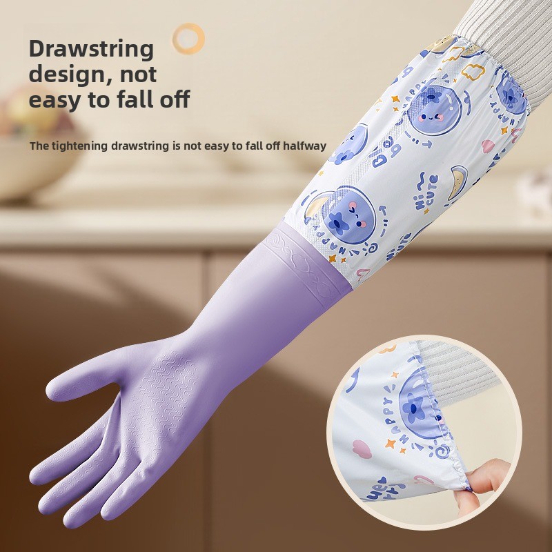 ถุงมือล้างจานกันน้ำสำหรับฤดูหน - Dish Glove Rubber บทวิจารณ์และราคา