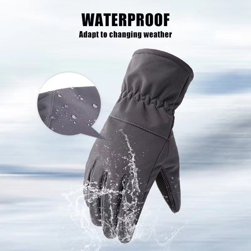 ถุงมือกันหนาวลายพรางสำหรับกิจก - Ski Glove Waterproof บทวิจารณ์และราคา