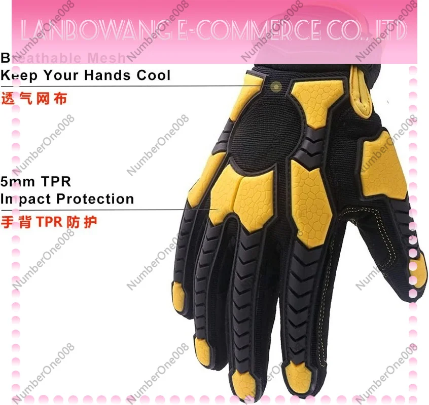 ถุงมือกันบาดระดับ 6, ถุงมือ PV - Work Glove Impact บทวิจารณ์และราคา