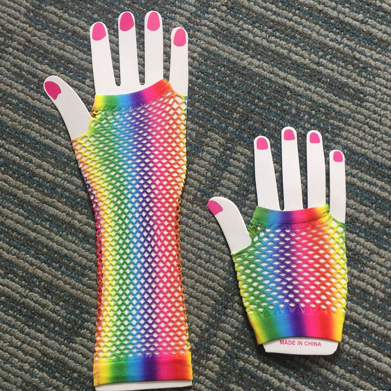 ถุงมือตาข่ายยาวสำหรับผู้หญิง 1 - Fingerless Glove Knit บทวิจารณ์และราคา