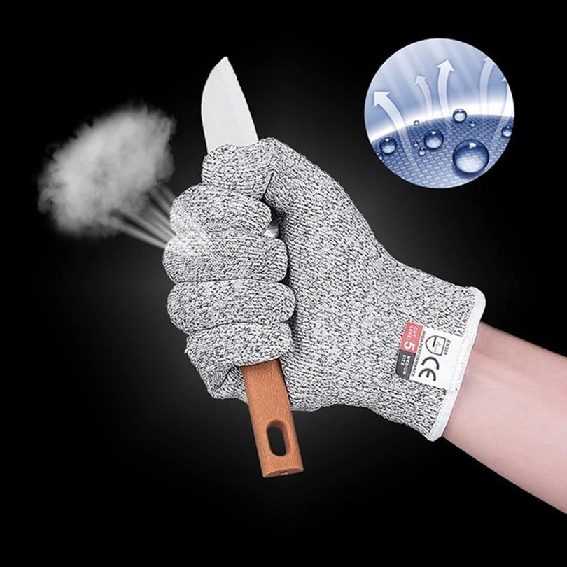 ถุงมือกันบาดระดับ 5 HPPE ถุงมื - Cut Resistant Glove บทวิจารณ์และราคา