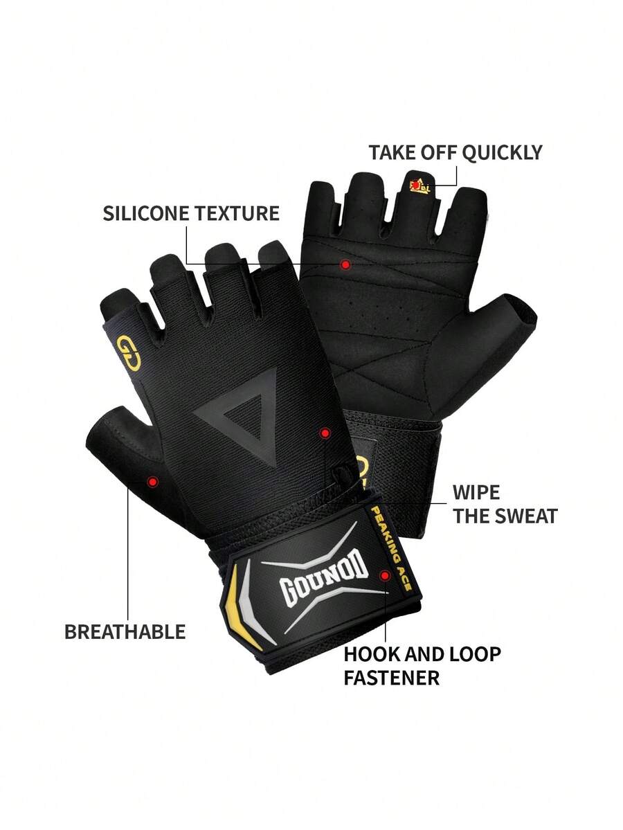 ถุงมือออกกำลังกาย GOUNOD รุ่น  - Workout Glove Gym บทวิจารณ์และราคา