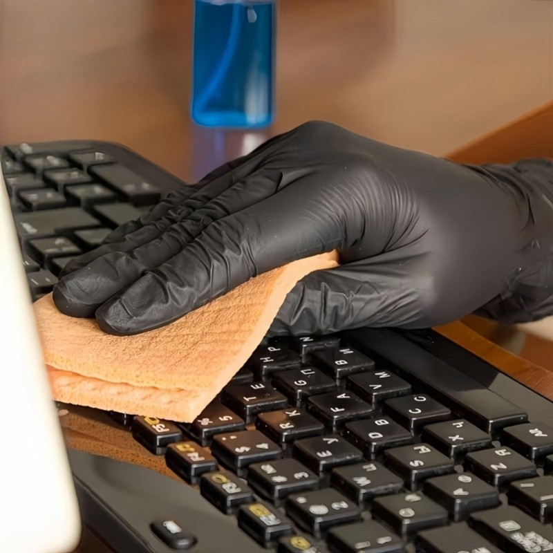 ถุงมือไนไตรล์แบบใช้แล้วทิ้งเกร - Nitrile Mechanic Glove บทวิจารณ์และราคา