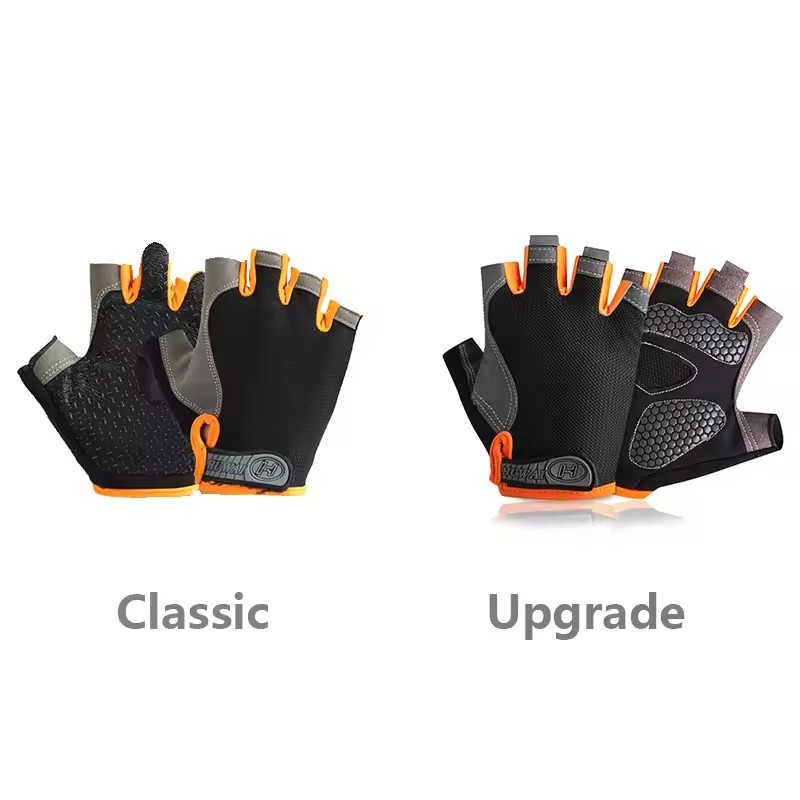 ถุงมือครึ่งนิ้วกันลื่นระบายอาก - Workout Glove Gym บทวิจารณ์และราคา