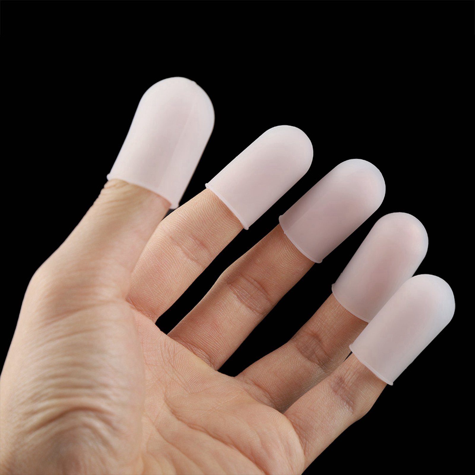 5ชิ้นถุงมือป้องกันปลายนิ้วซิลิ - Oven Mitt Silicone บทวิจารณ์และราคา