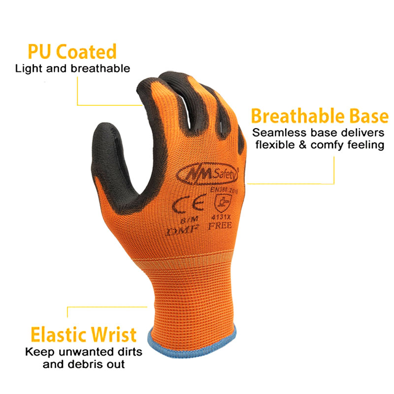 ถุงมือนิรภัยนิรภัยถุงมือยางไนไ - Nitrile Mechanic Glove บทวิจารณ์และราคา