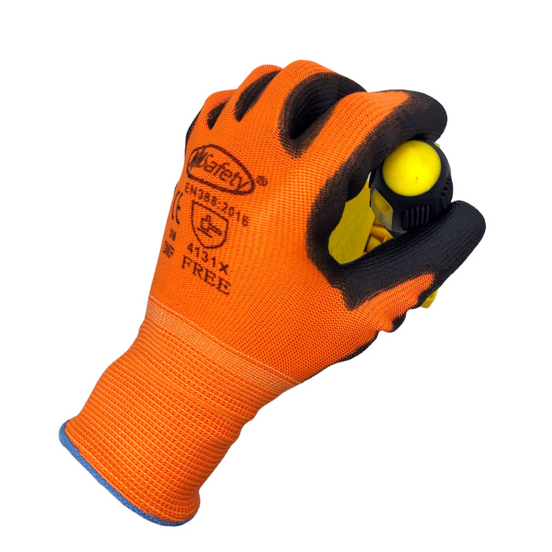 ถุงมือนิรภัยนิรภัยถุงมือยางไนไ - Nitrile Mechanic Glove บทวิจารณ์และราคา