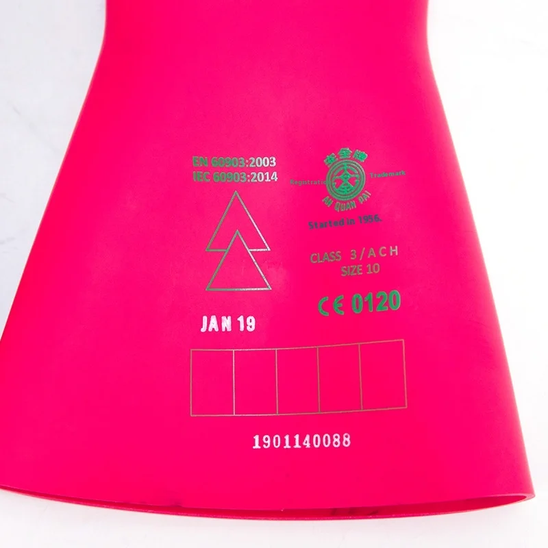 ถุงมือฉนวนไฟฟ้า 40KV ระดับความ - Work Glove Impact บทวิจารณ์และราคา
