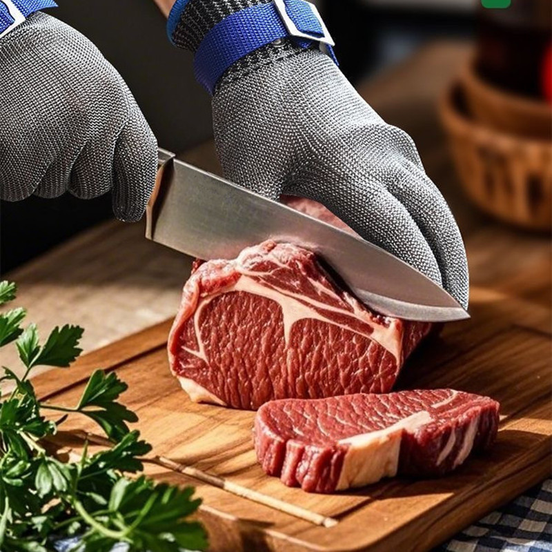 ถุงมือตาข่ายโลหะป้องกันการบาด  - Cut Resistant Glove บทวิจารณ์และราคา