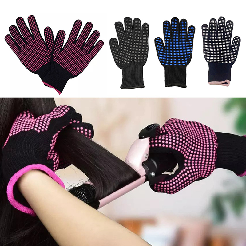 ถุงมือกันความร้อนสำหรับทำผม ถุ - Heat Resistant Glove บทวิจารณ์และราคา