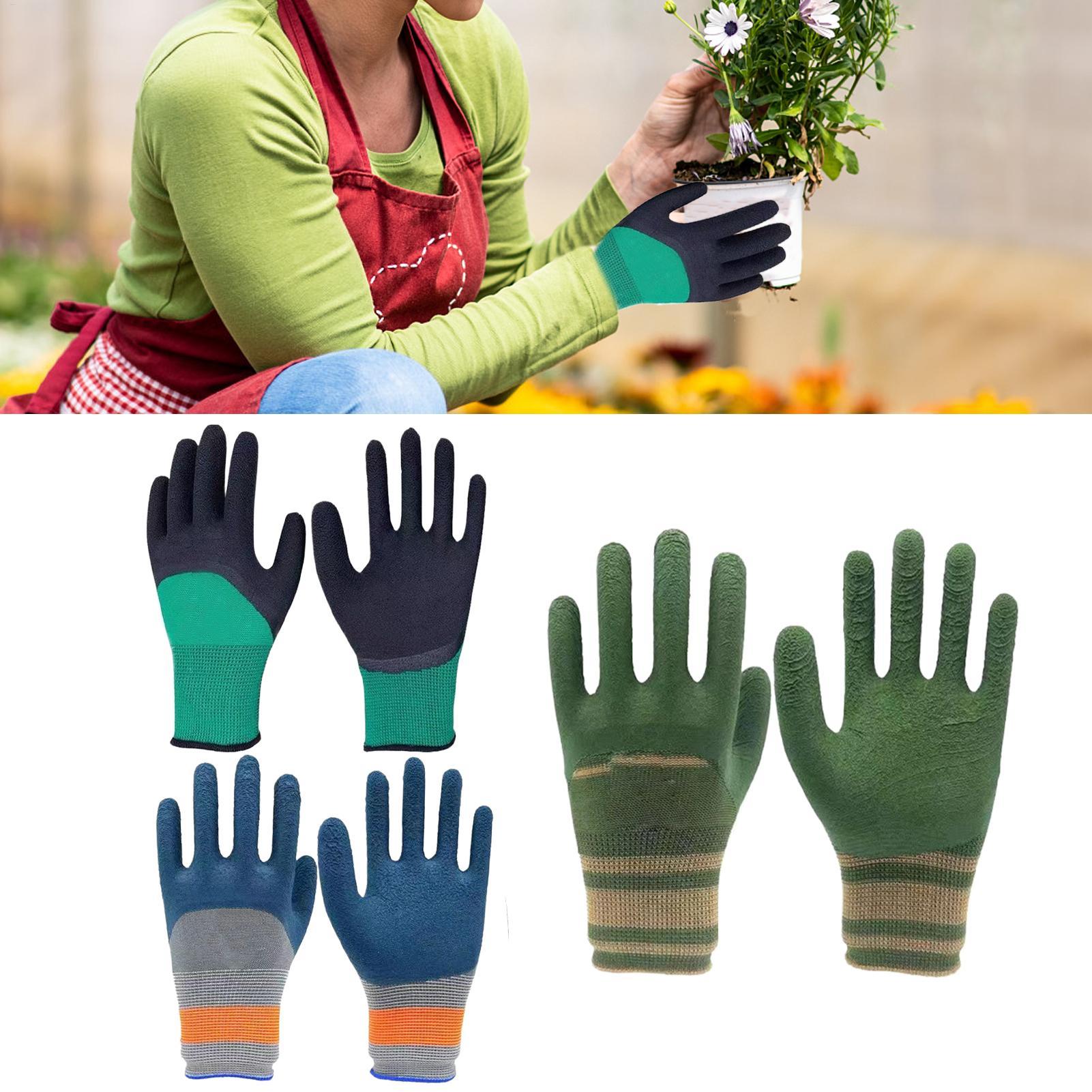 1 คู่ถุงมือทำสวนสำหรับผู้หญิง  - Gardening Glove Waterproof บทวิจารณ์และราคา
