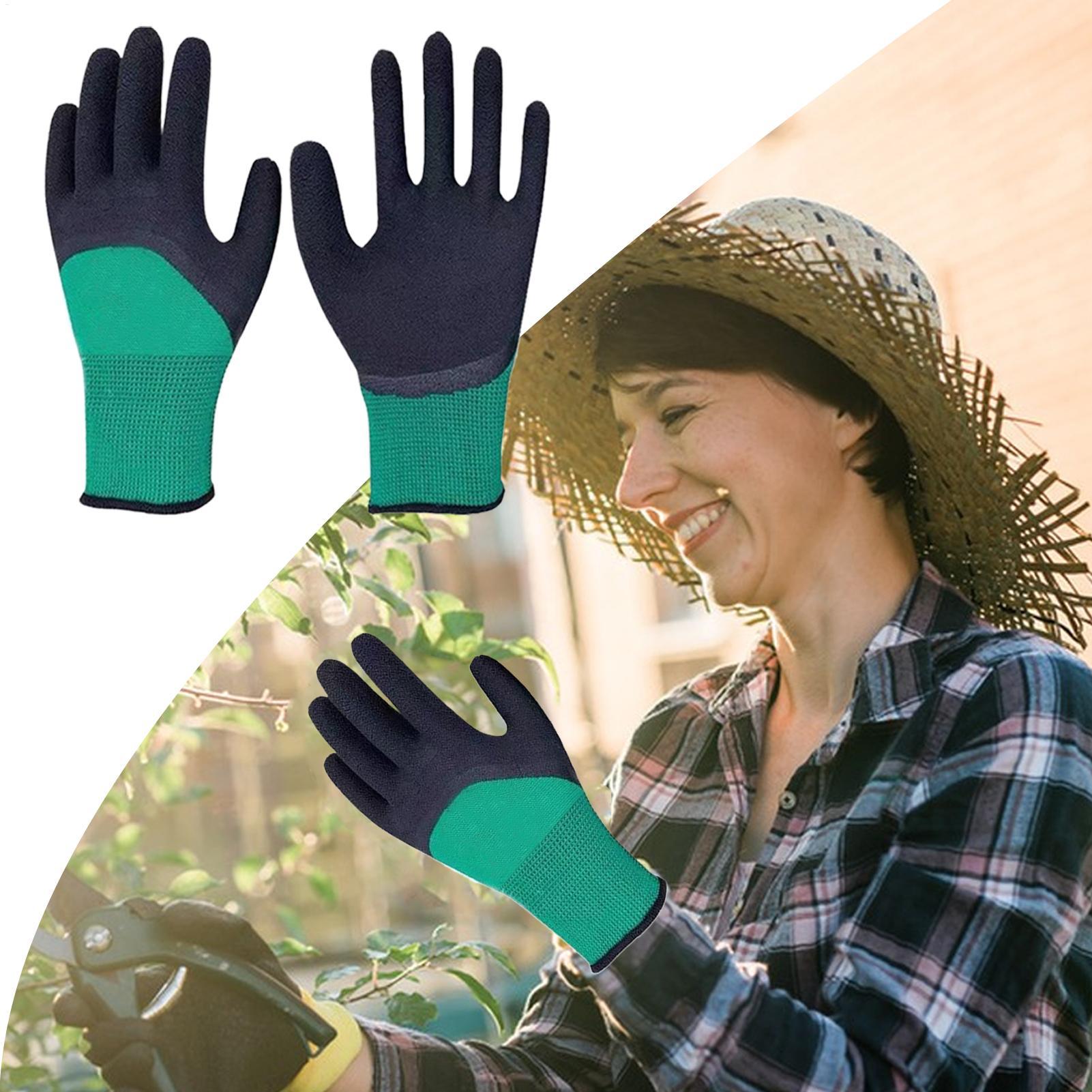 ถุงมือทำสวน ถุงมือกันหนาม กันน - Gardening Glove Waterproof บทวิจารณ์และราคา