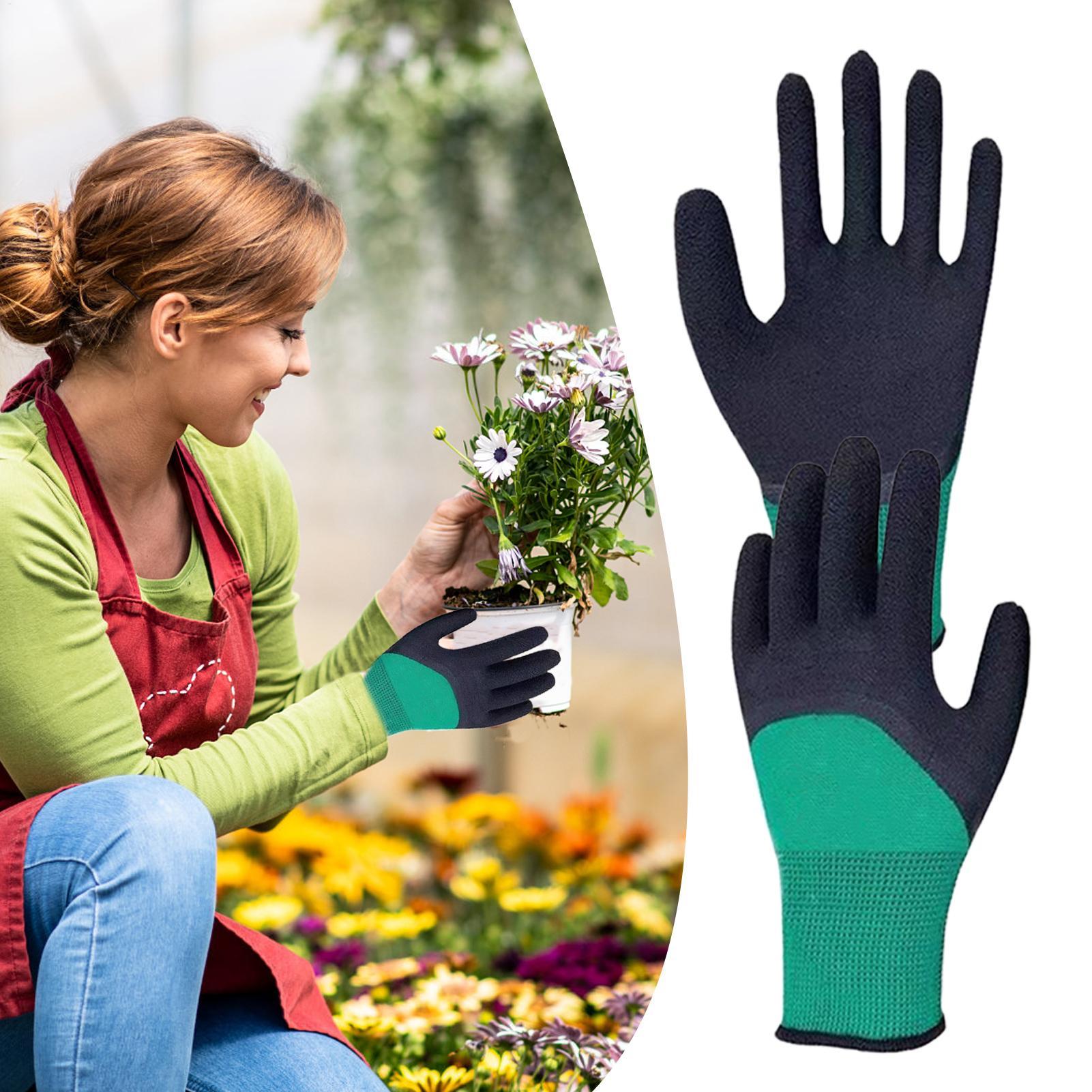 ถุงมือทำสวน ถุงมือกันหนาม กันน - Gardening Glove Waterproof บทวิจารณ์และราคา